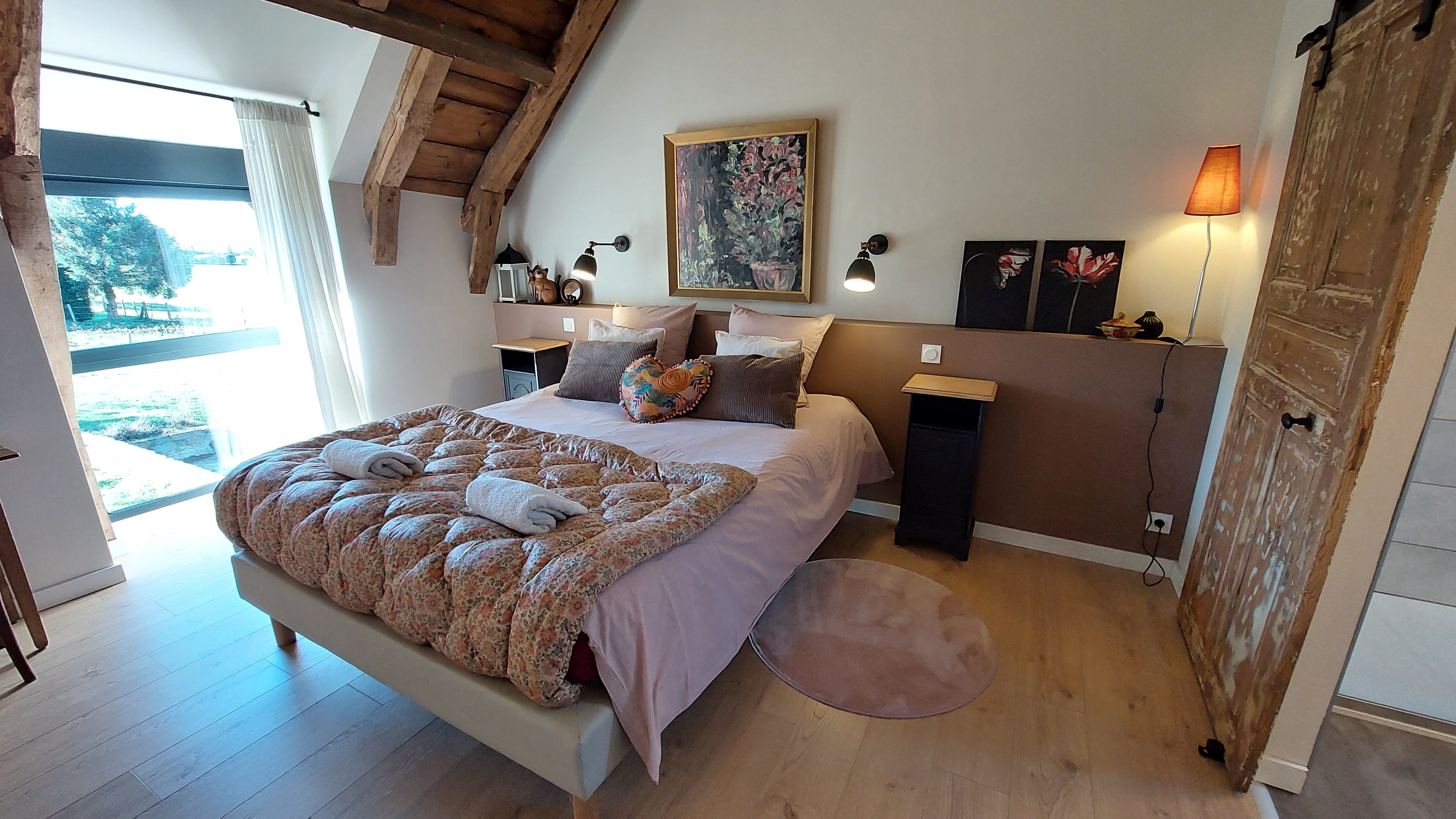chambre avec lit en 160