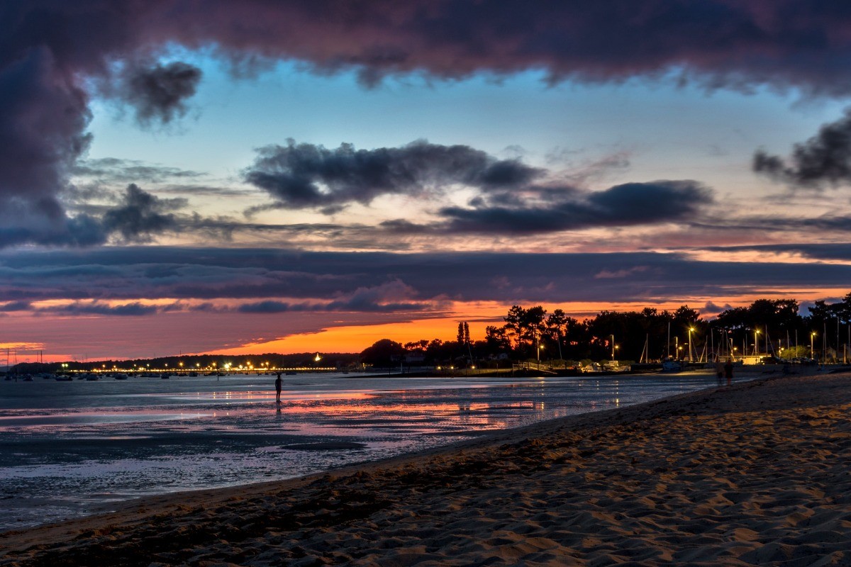 Le Bassin d'Arcachon proche de Tresses