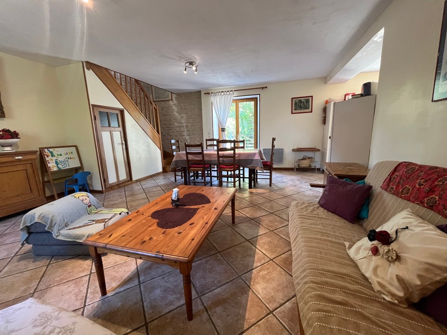 Salle salon gite 6 personnes