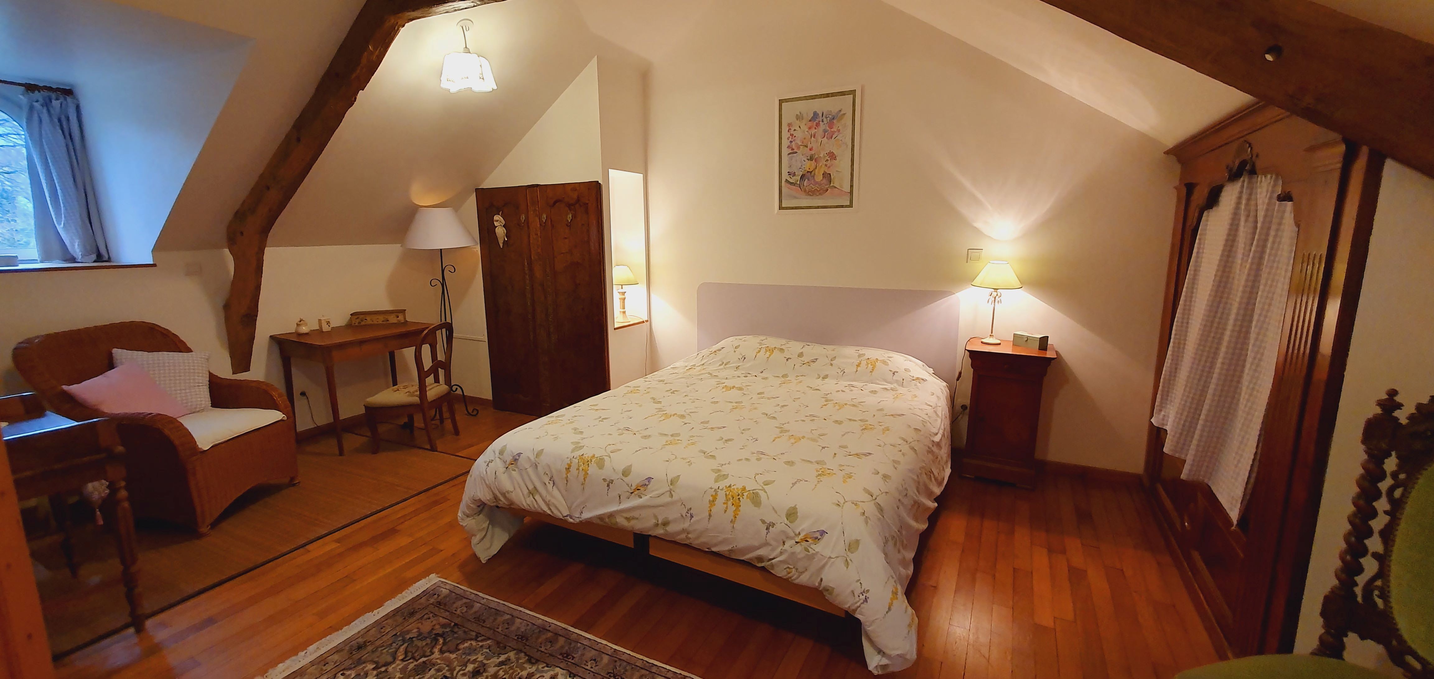 chambre parme