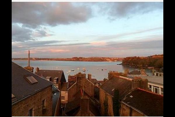 Vue sur la baie depuis la maison