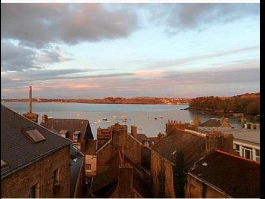 Vue sur la baie depuis la maison