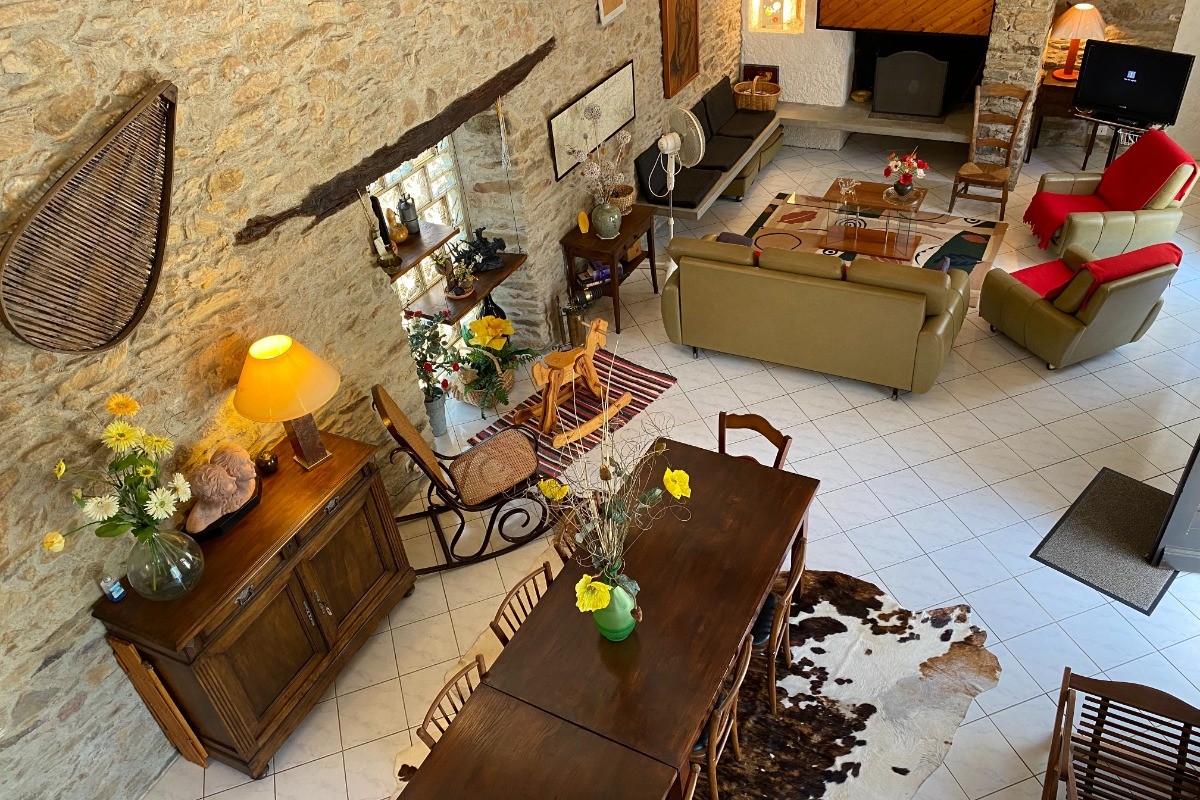 Maison 4 personnes à Trévien dans le Ségala Tarnais en Midi-Pyrénées dans l'Occitanie
