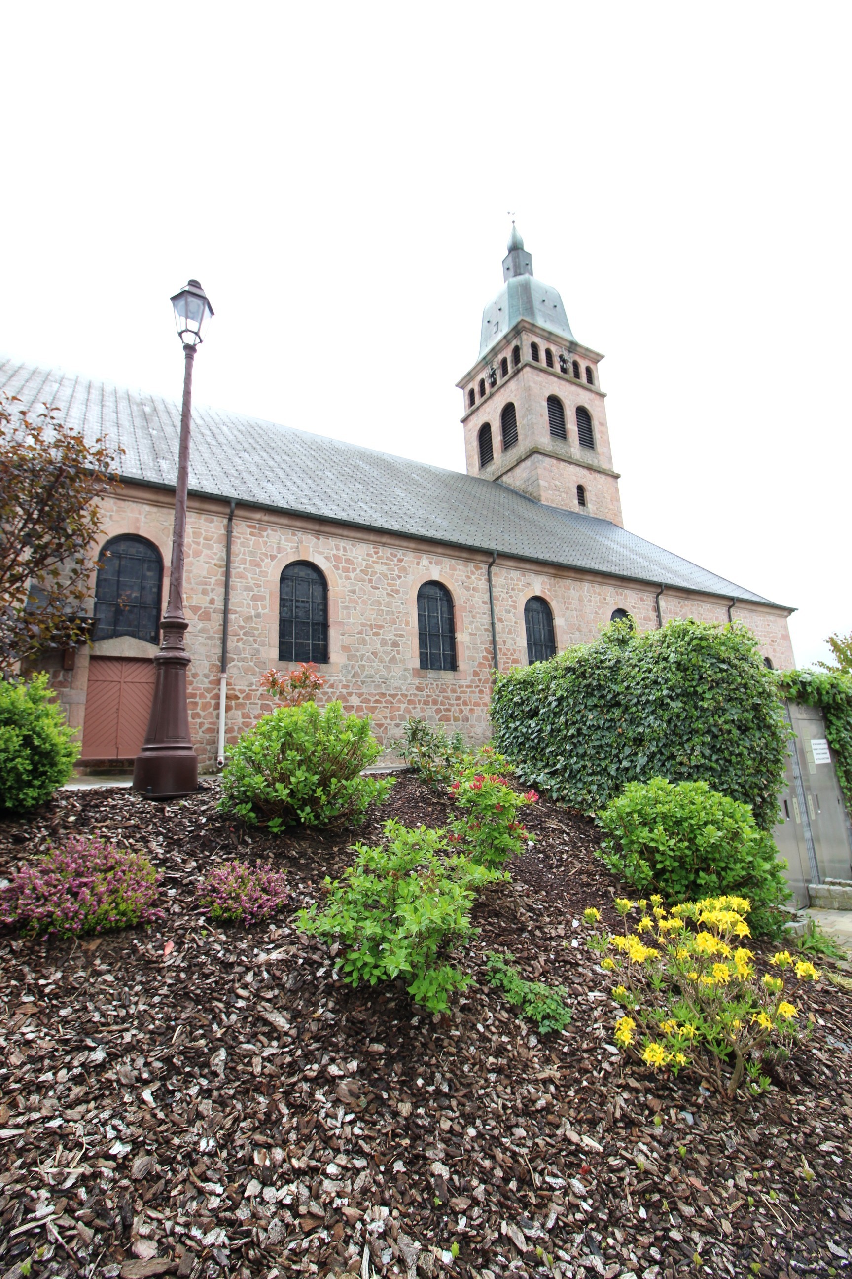 Opposite Gérardmer church
