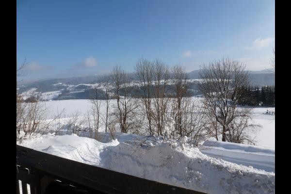 depuis le balcon