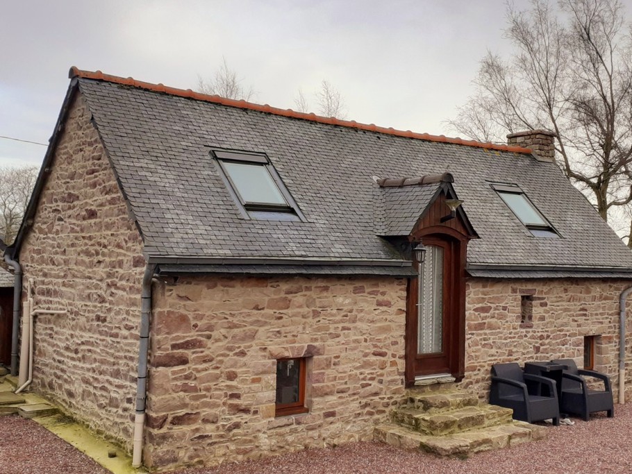 Le Grand, location de vacances Clévacances, espace extérieur