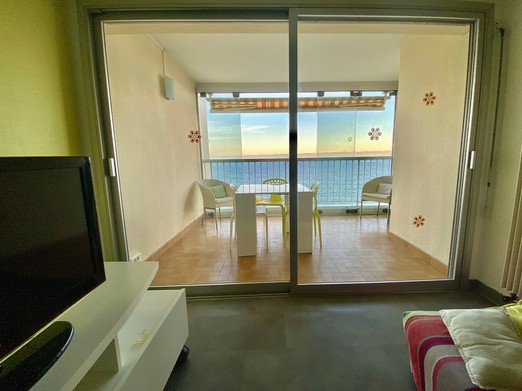 Vue depuis le séjour - Cannes Midi