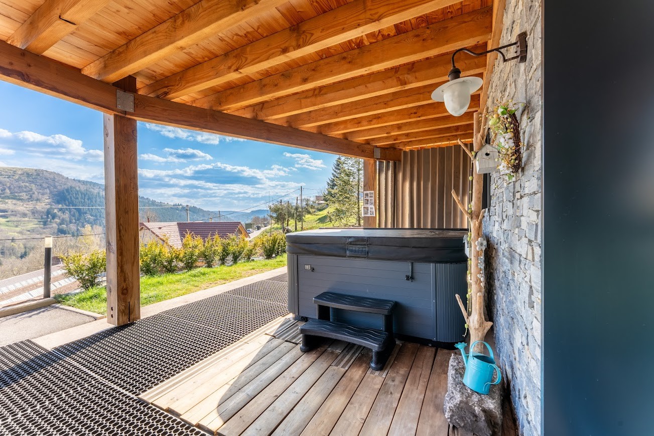 Jacuzzi - Chalet "Le Pourquoi Pas" - La Bresse