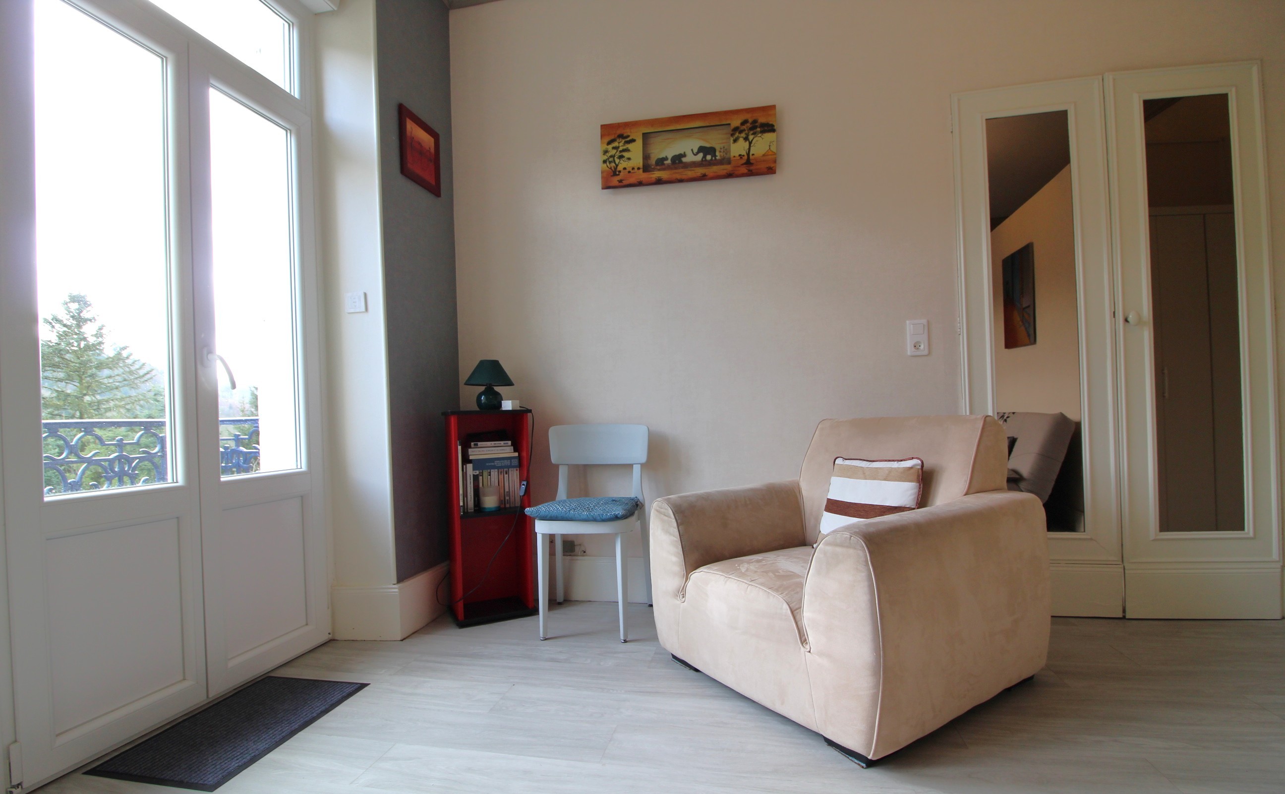 Salon/ séjour - Appartement Les Glycines Plombières-les-Bains