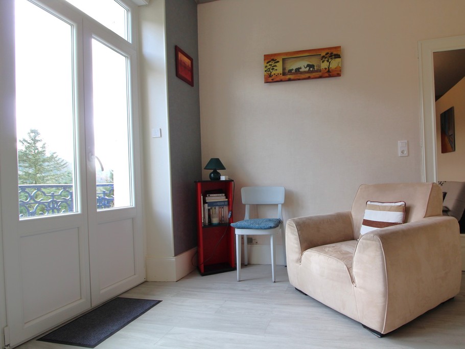 Salon/ séjour - Appartement Les Glycines Plombières-les-Bains