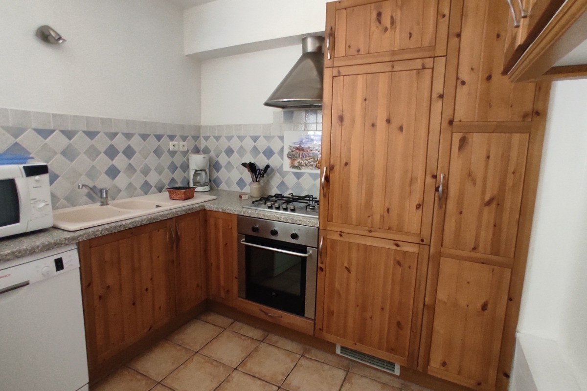 Domaine du Chêne Vert - Gîte La Bergerie -Cuisine