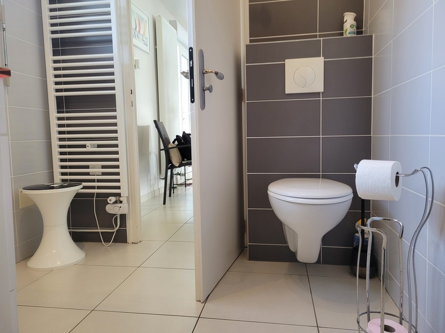 Location de vacances Paimpol, la Caravelle, Salle d'eau au RDC avec douche et WC