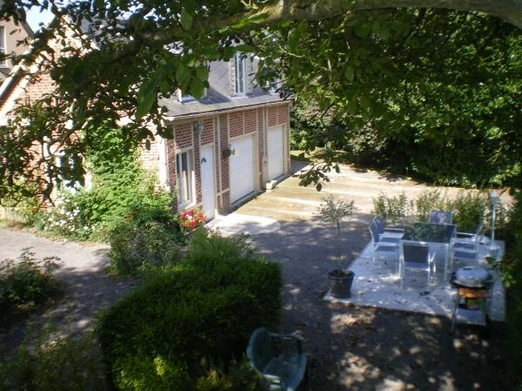 vue terrasse gite les garennes