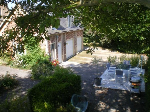 vue terrasse gite les garennes