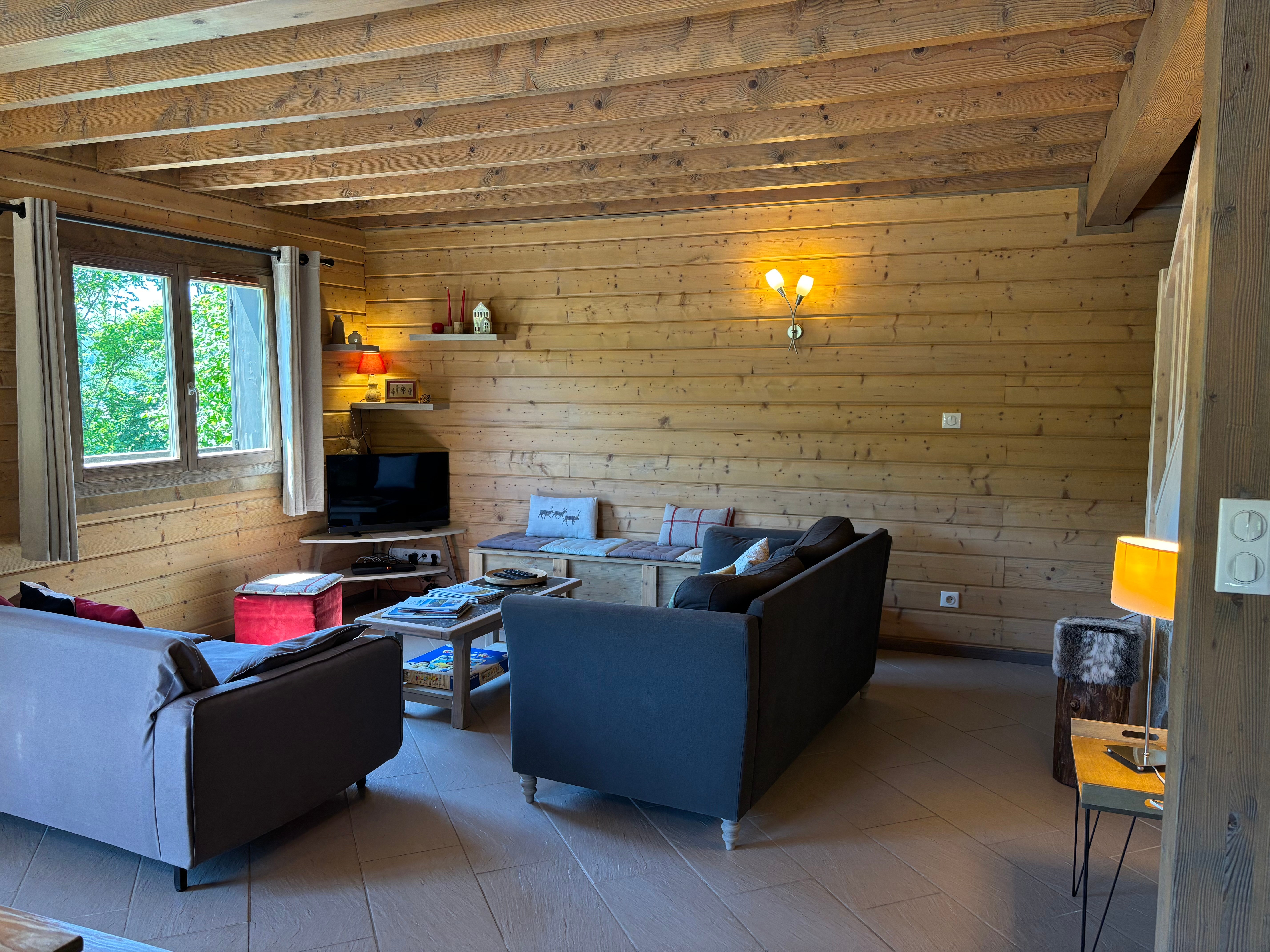 Salon - Chalet Le Haut du Seu