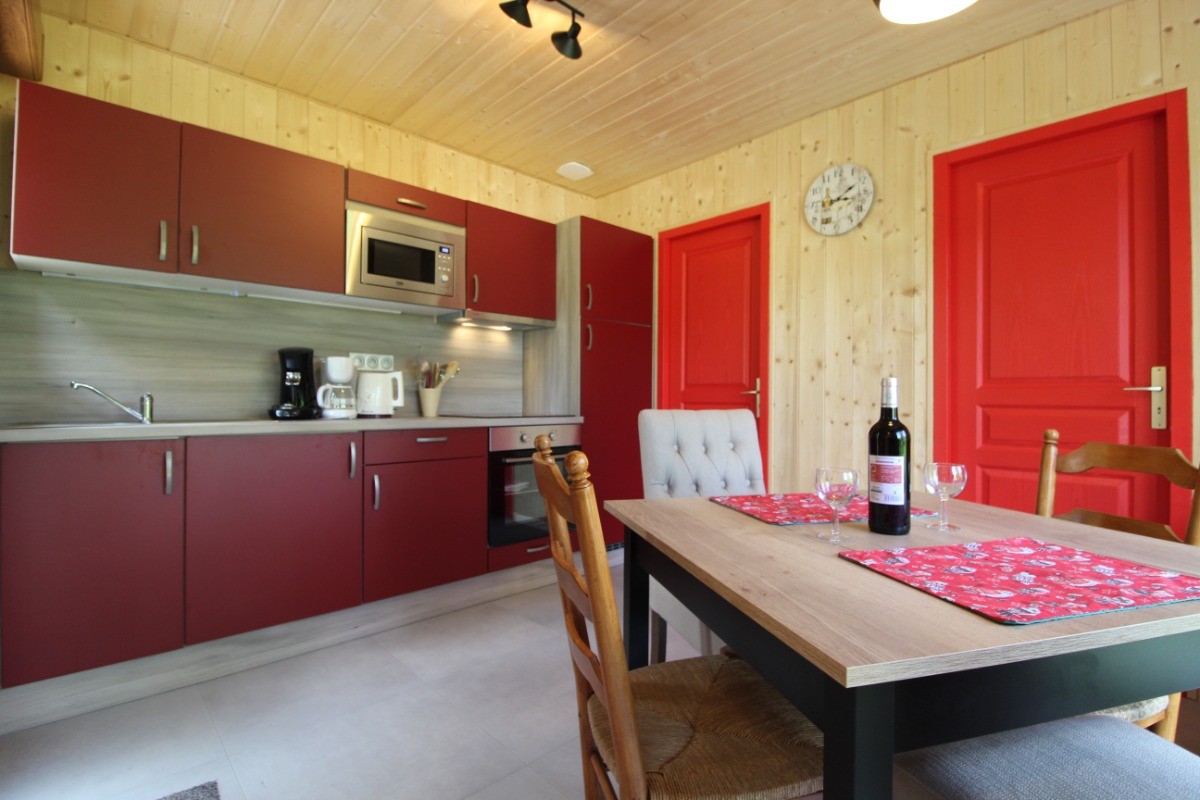 Chalet Salamandre - Coin cuisine