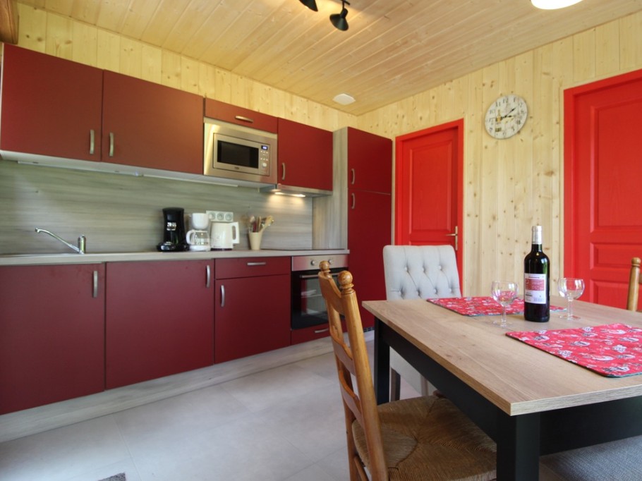 Chalet Salamandre - Kitchen area