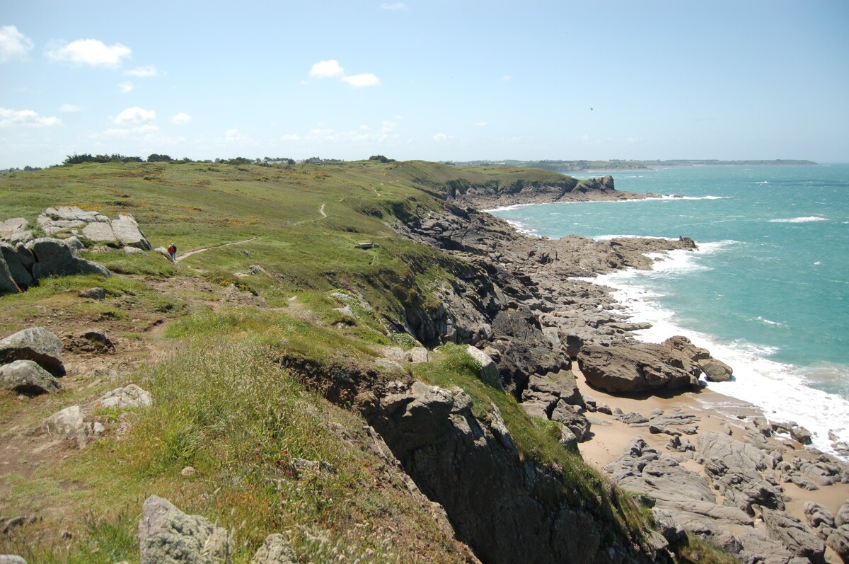 La Pointe du Groin à Cancale, point de départ de ma mythique course de voile en solitaire Route du Rhum