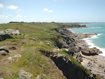 La Pointe du Groin à Cancale, point de départ de ma mythique course de voile en solitaire Route du Rhum