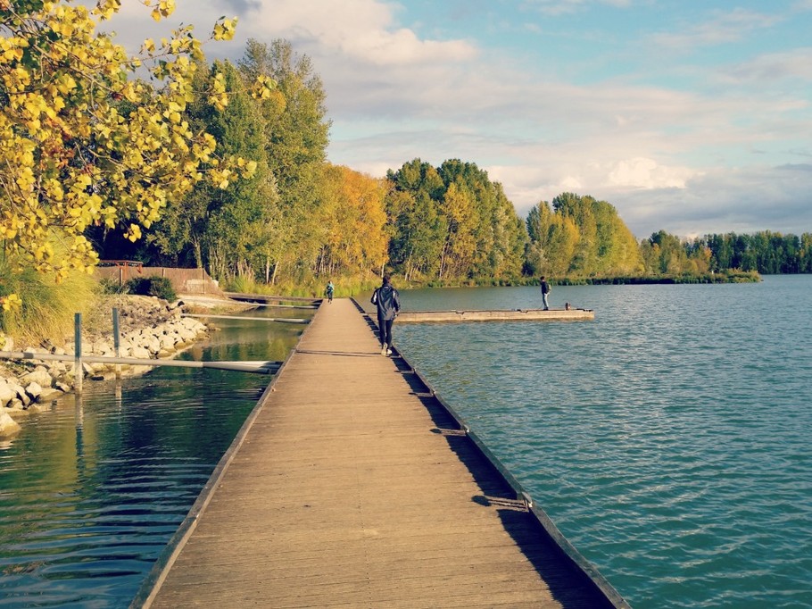 Le parc naturel de Passeligne à Boé