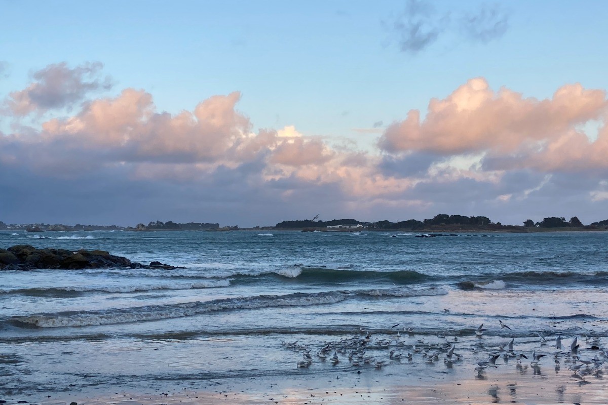 plage du prat a 80 m de la maison