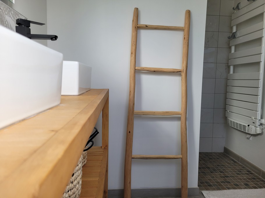 Location Ty Kermaudez, Clévacances, Paimpol, salle d'eau