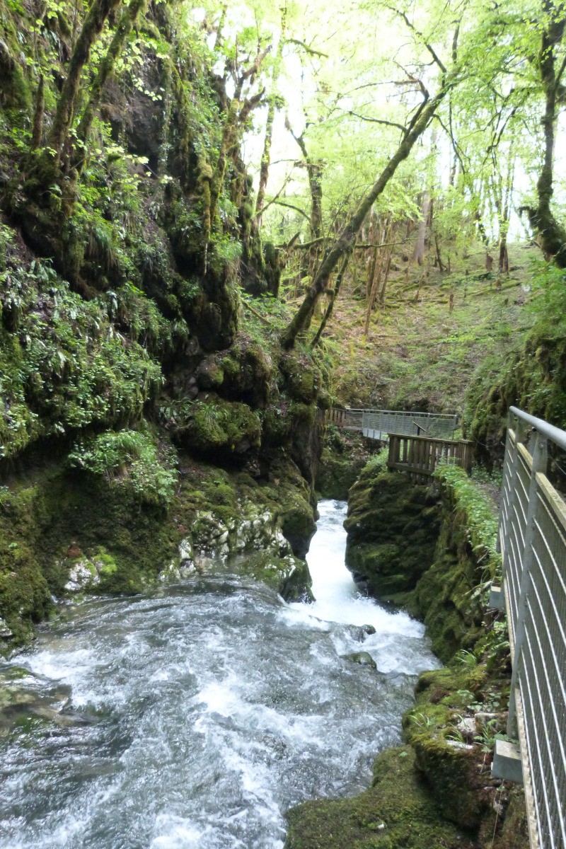 Les gorges de l'Abîme
