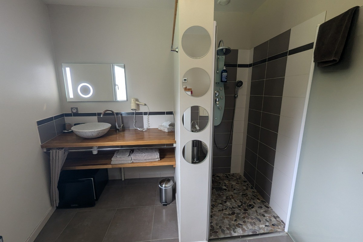 Salle d'eau de la Chambre Horizon
