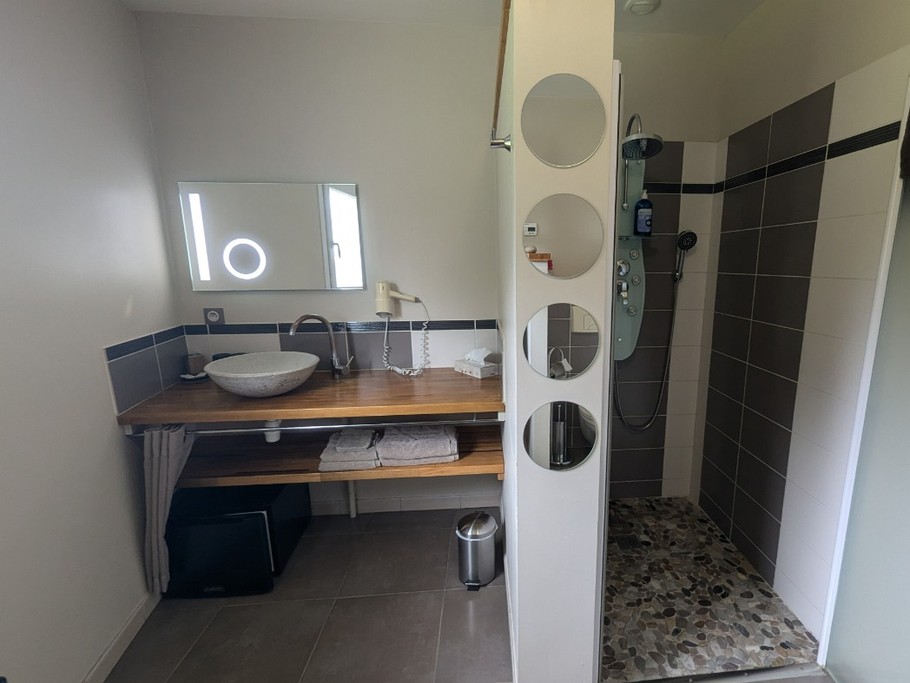 Salle d'eau de la Chambre Horizon