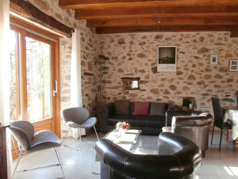 coin salon gîte de Trézagou St Céré LOT 46400