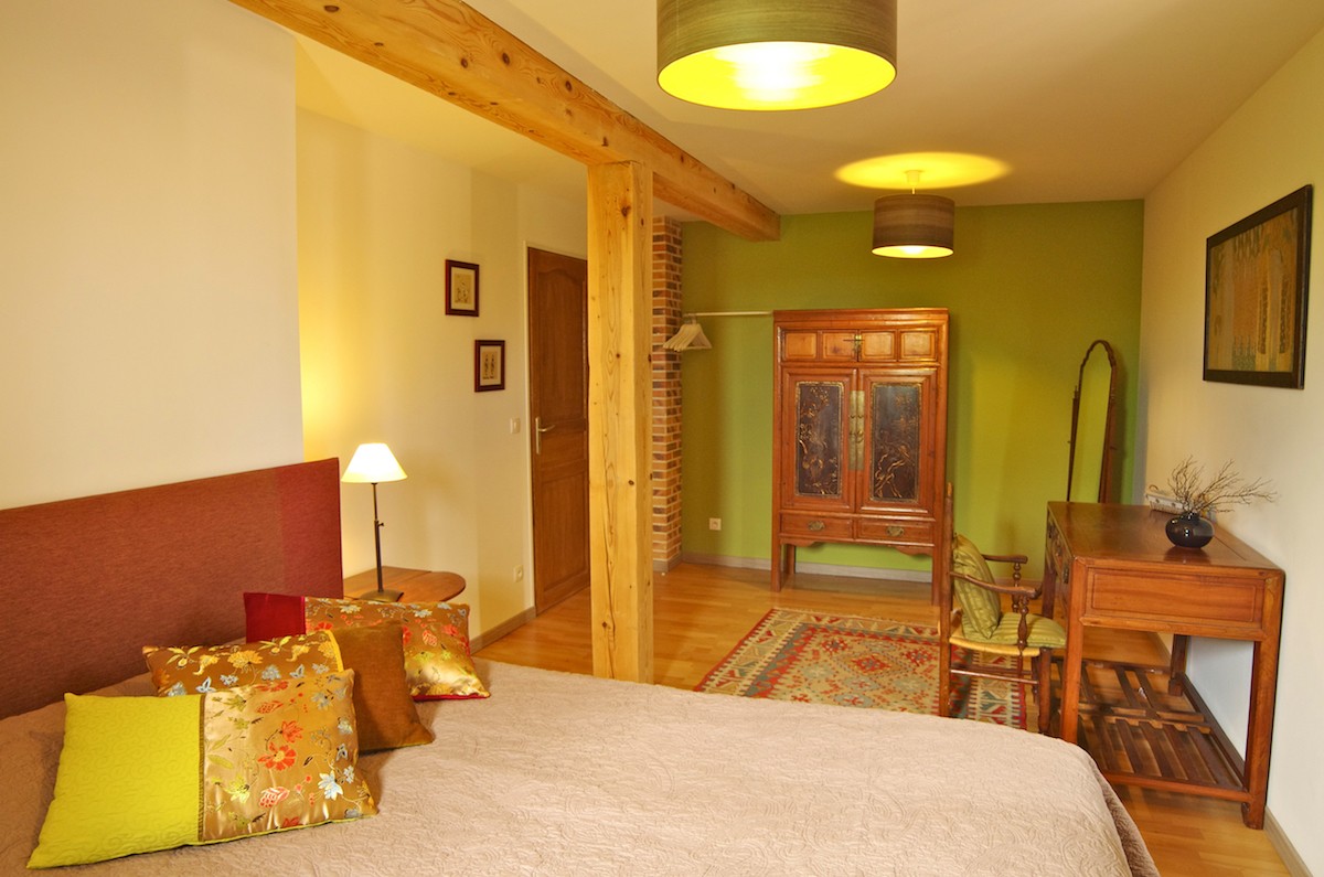 Bedroom 1st floor bed 160