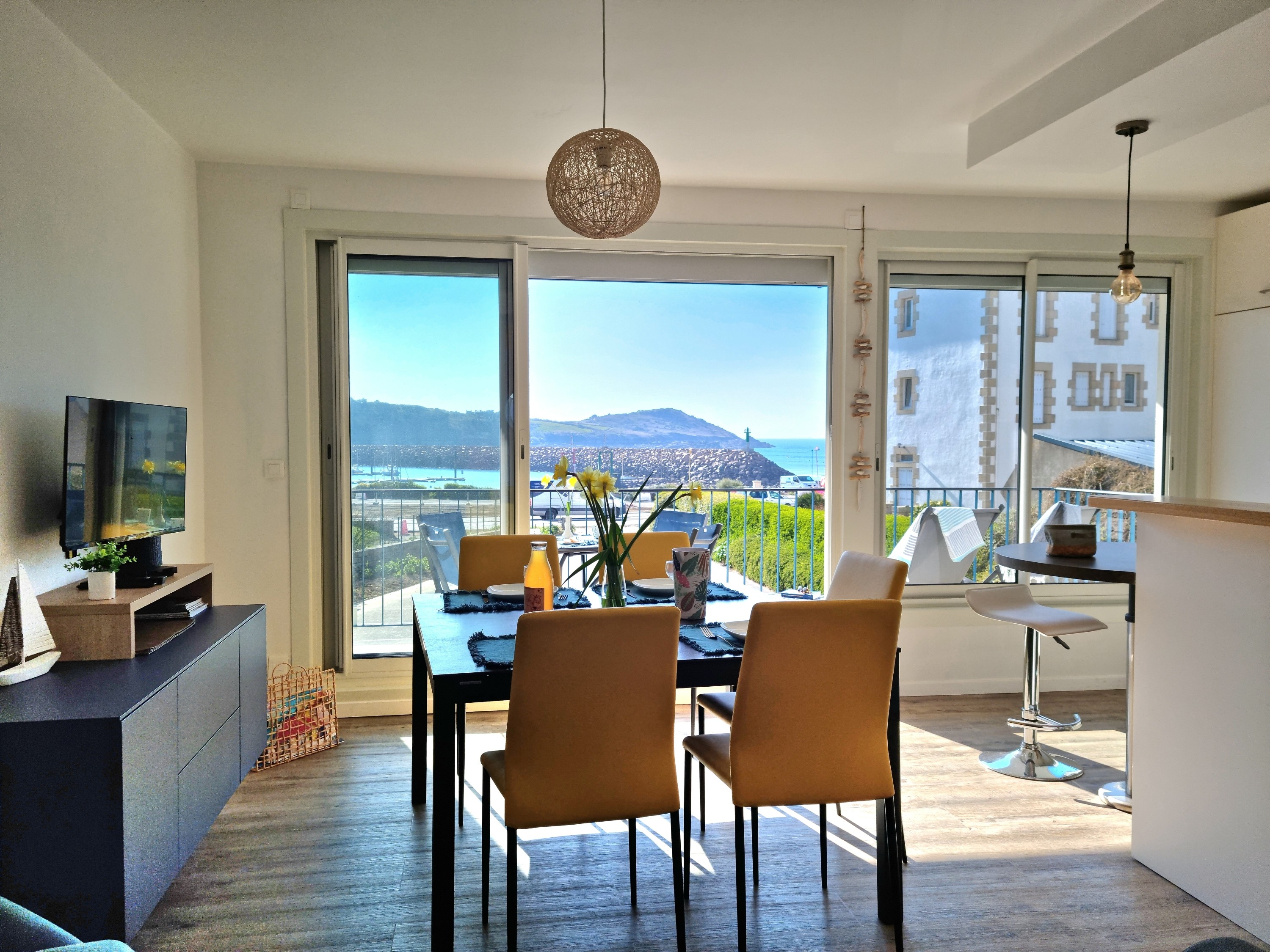 Vue mer balcon