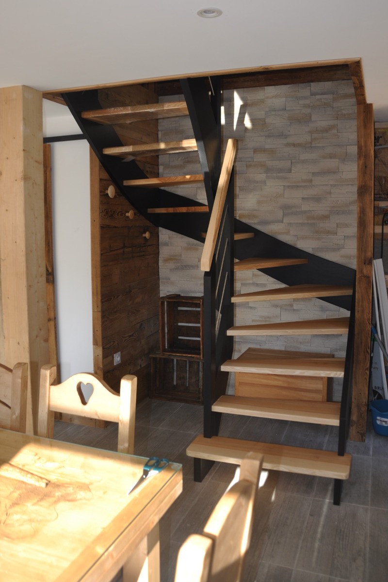 Escalier - Chalet des Rives