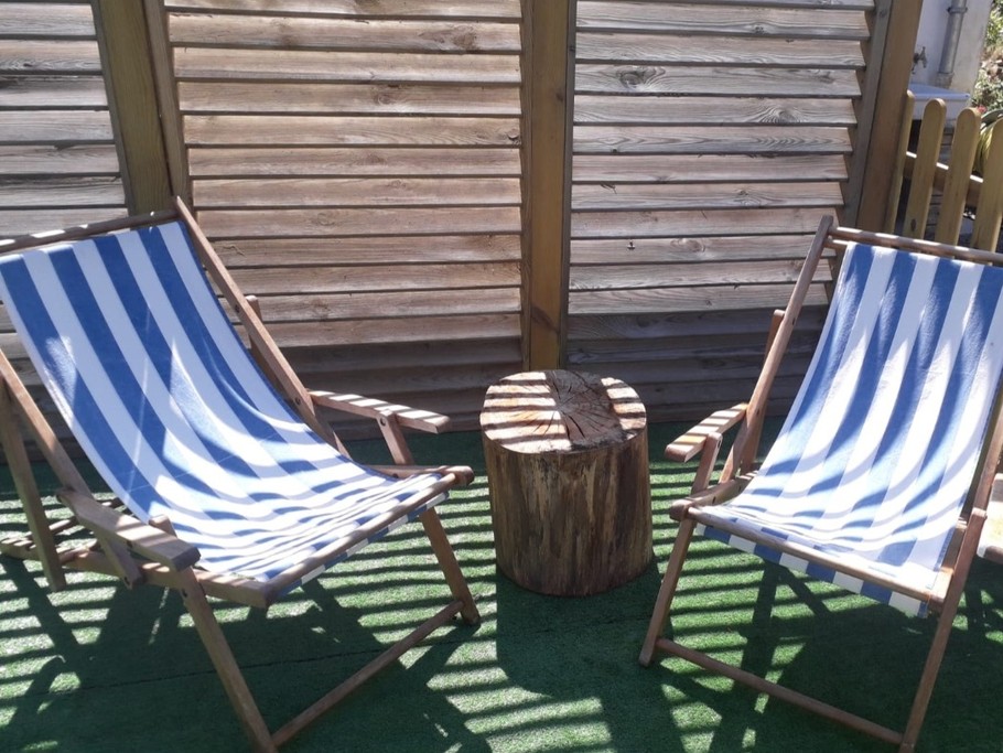 Les jardins de Salinor, location, Planguenoual, bain de soleil