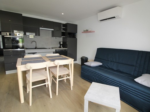 Pièce de vie climatisée - Gites La Source du Rey