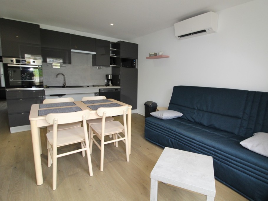 Pièce de vie climatisée - Gites La Source du Rey