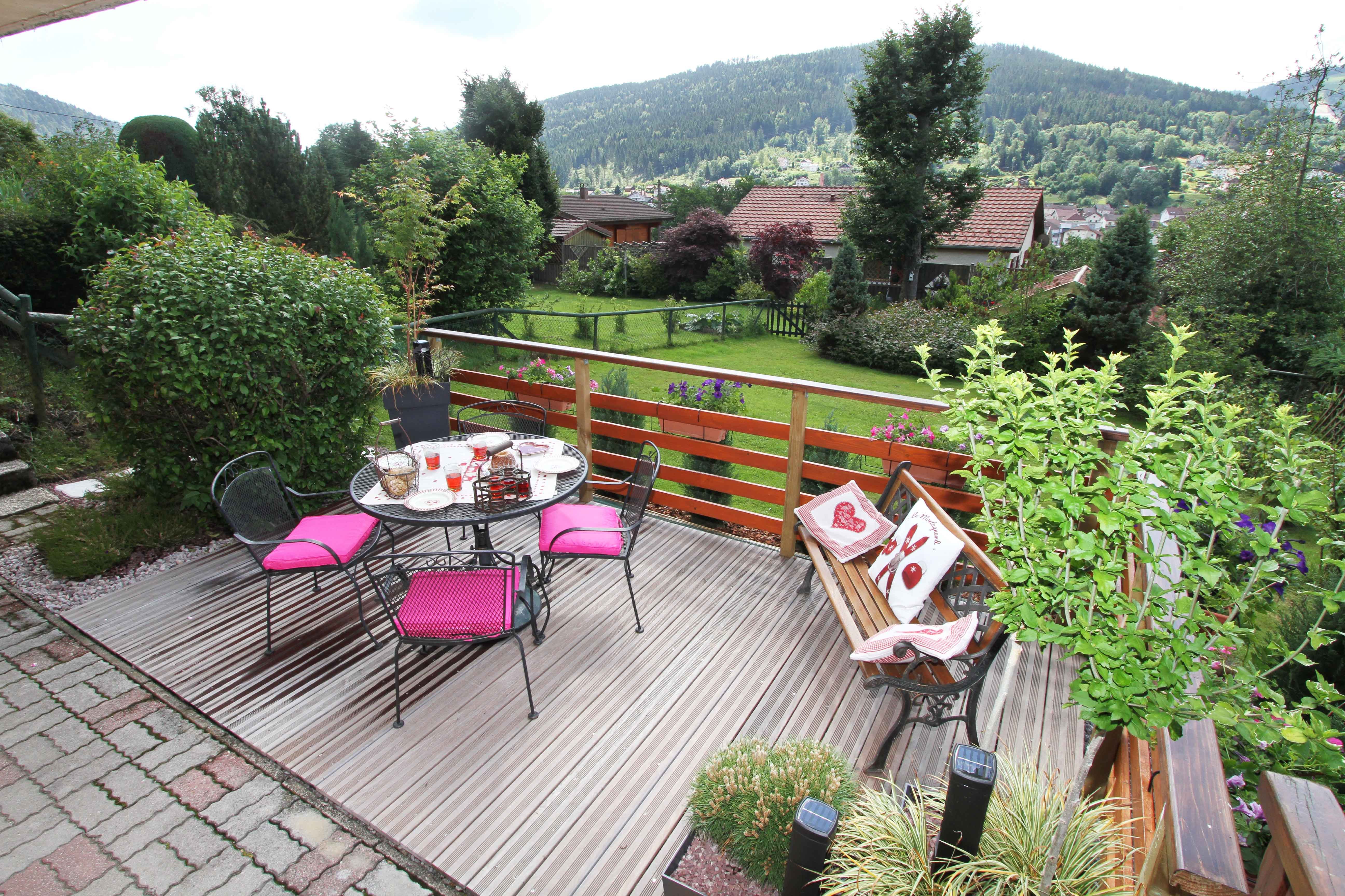 Terrasse - Chalet Nid Douillet