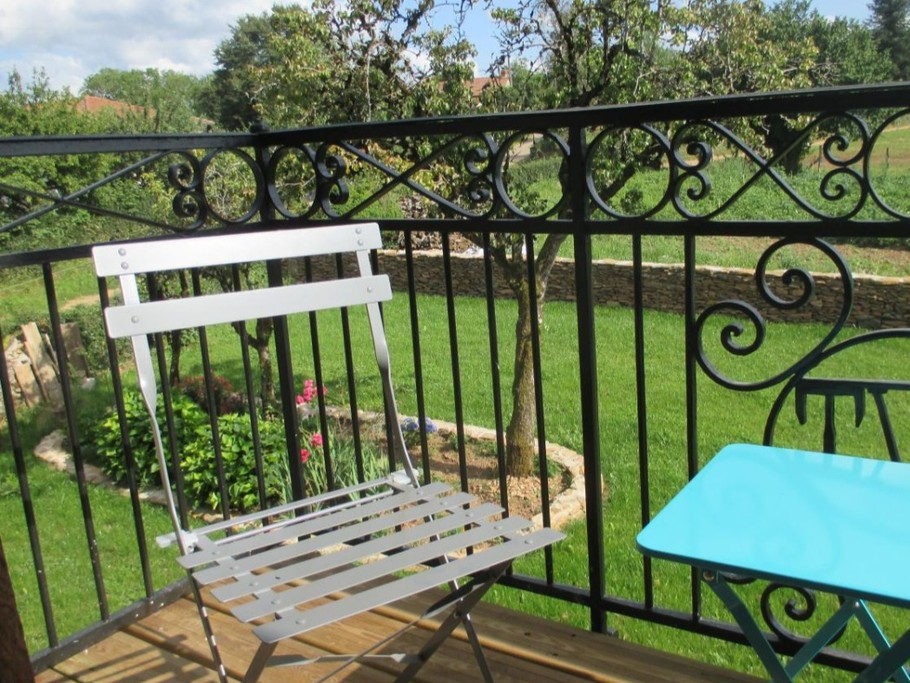 vue du balcon, chambre 2