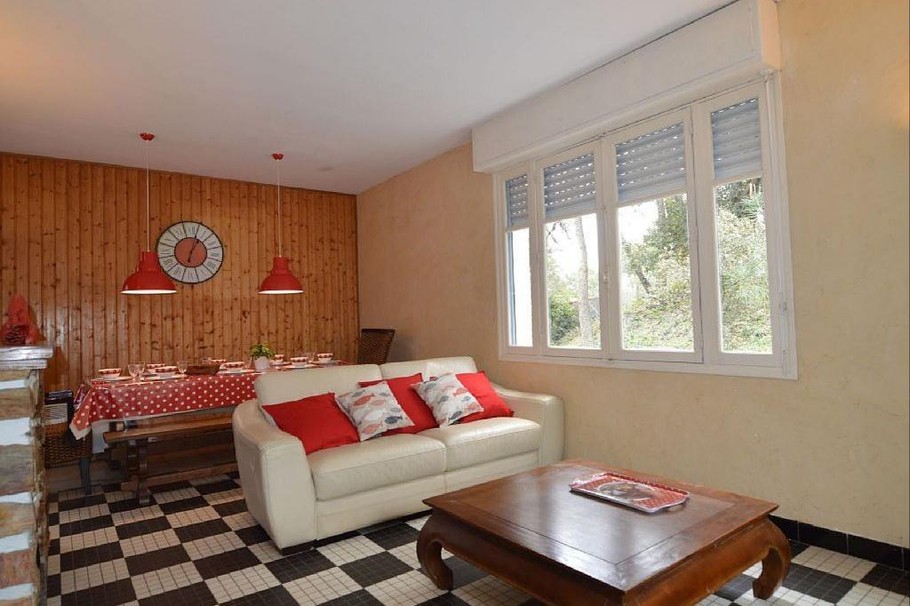 Salon et sa cheminée