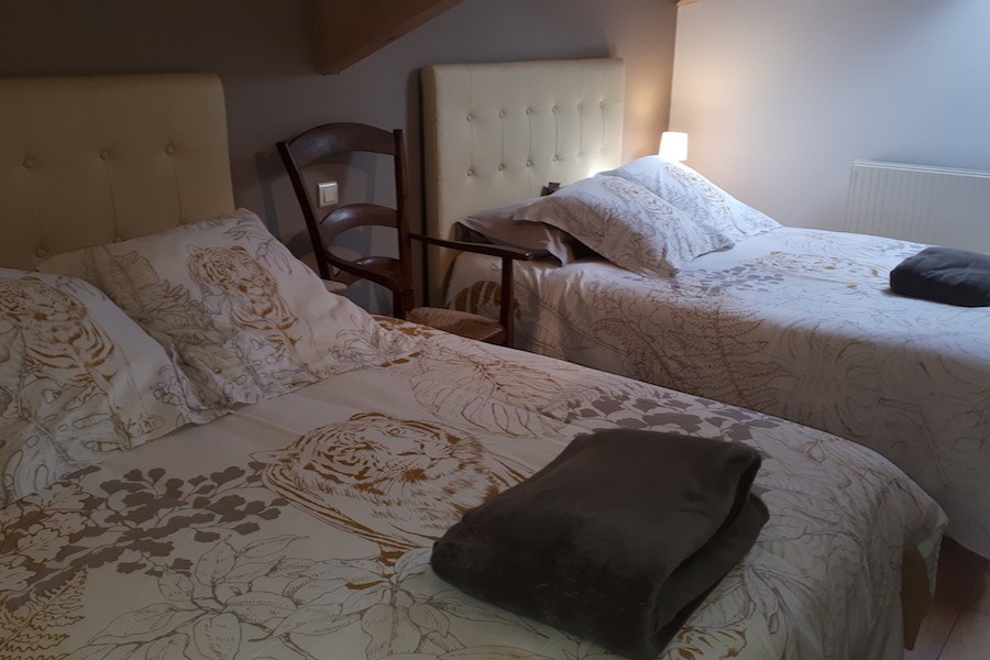 1ère chambre Lits 140x190