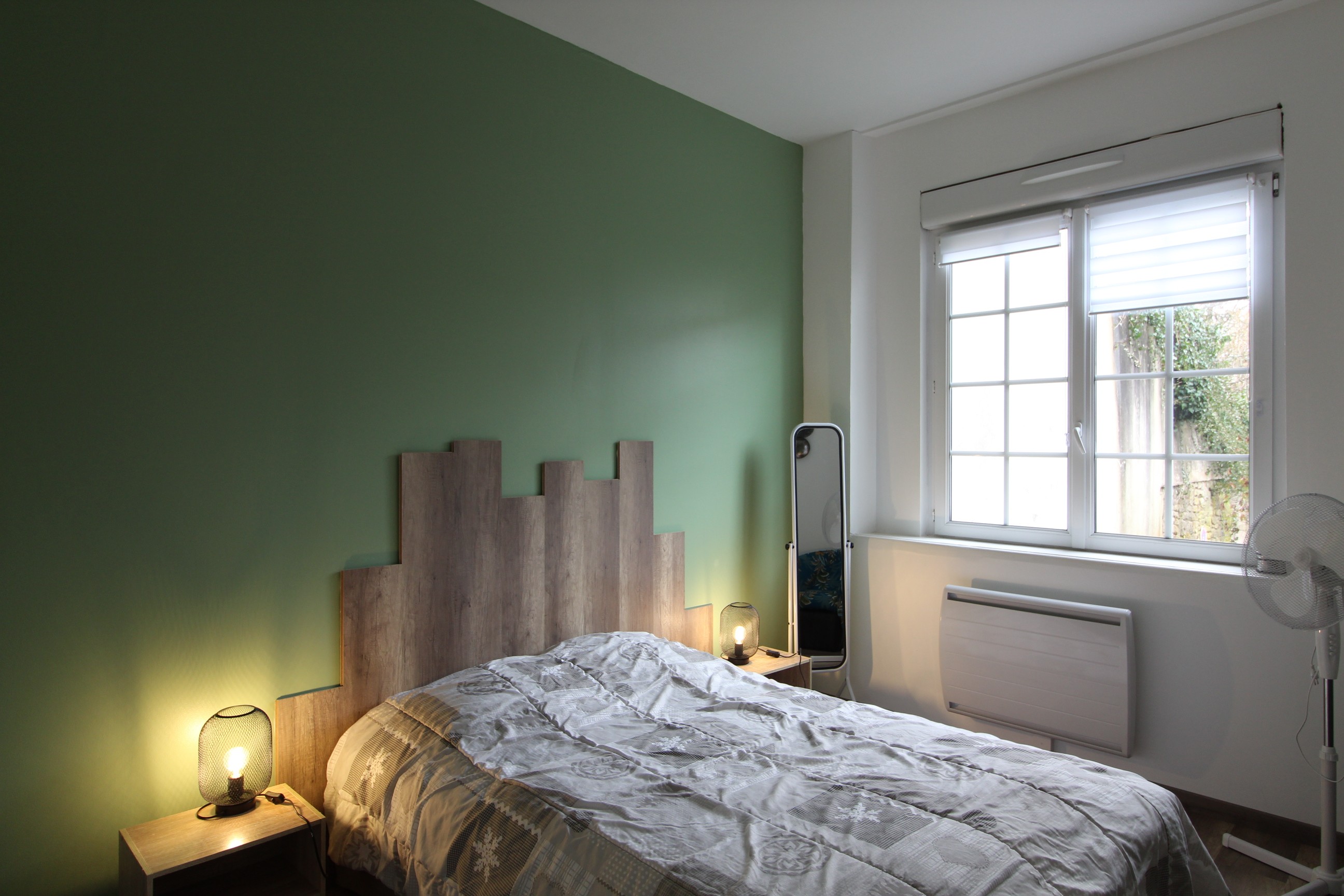 Grande chambre - Appartement F1 RDC