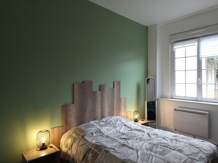 Grande chambre - Appartement F1 RDC