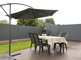 Terrasse - Gîte with terrace, in a peaceful natural setting near Gérardmer