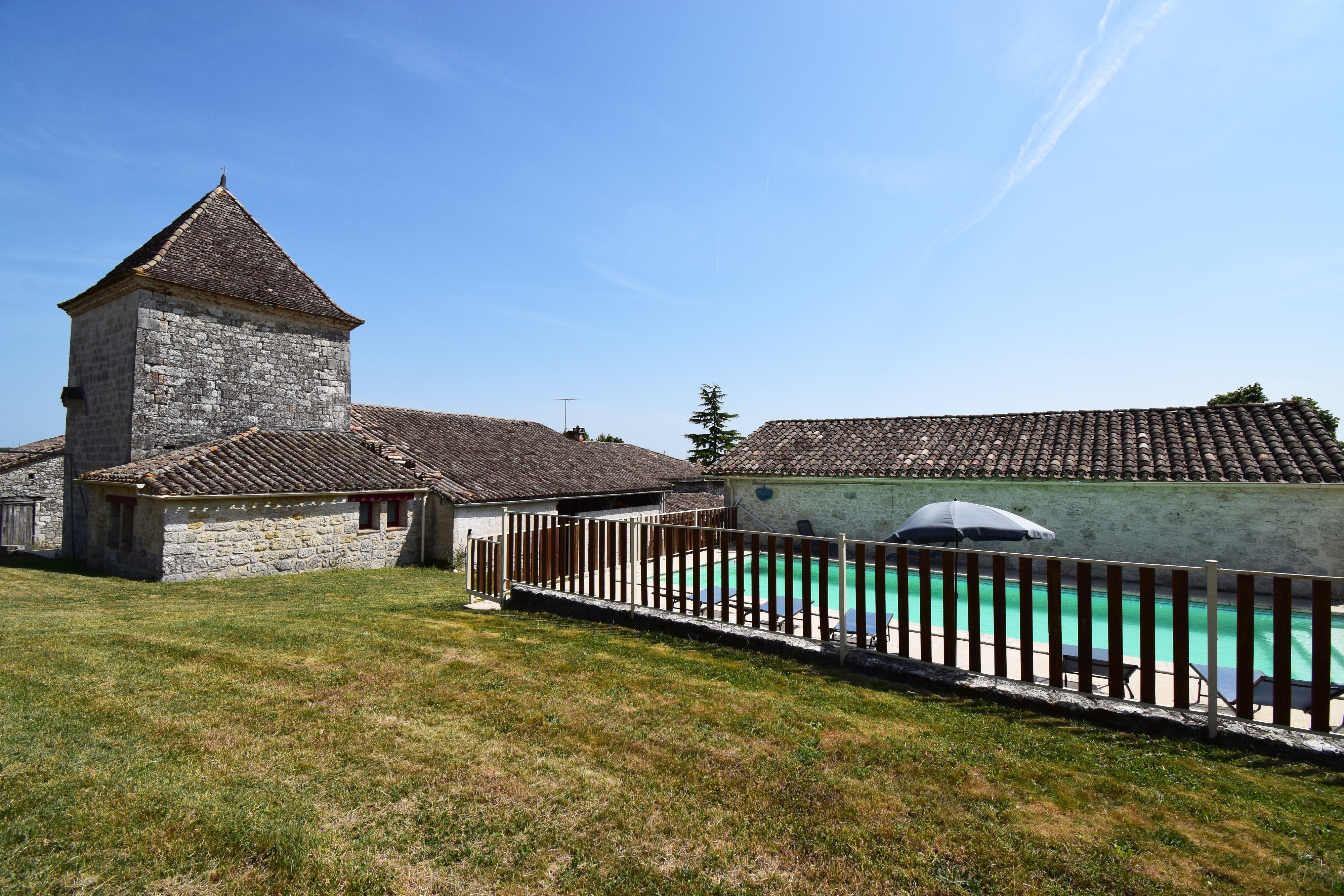 Piscine partagée