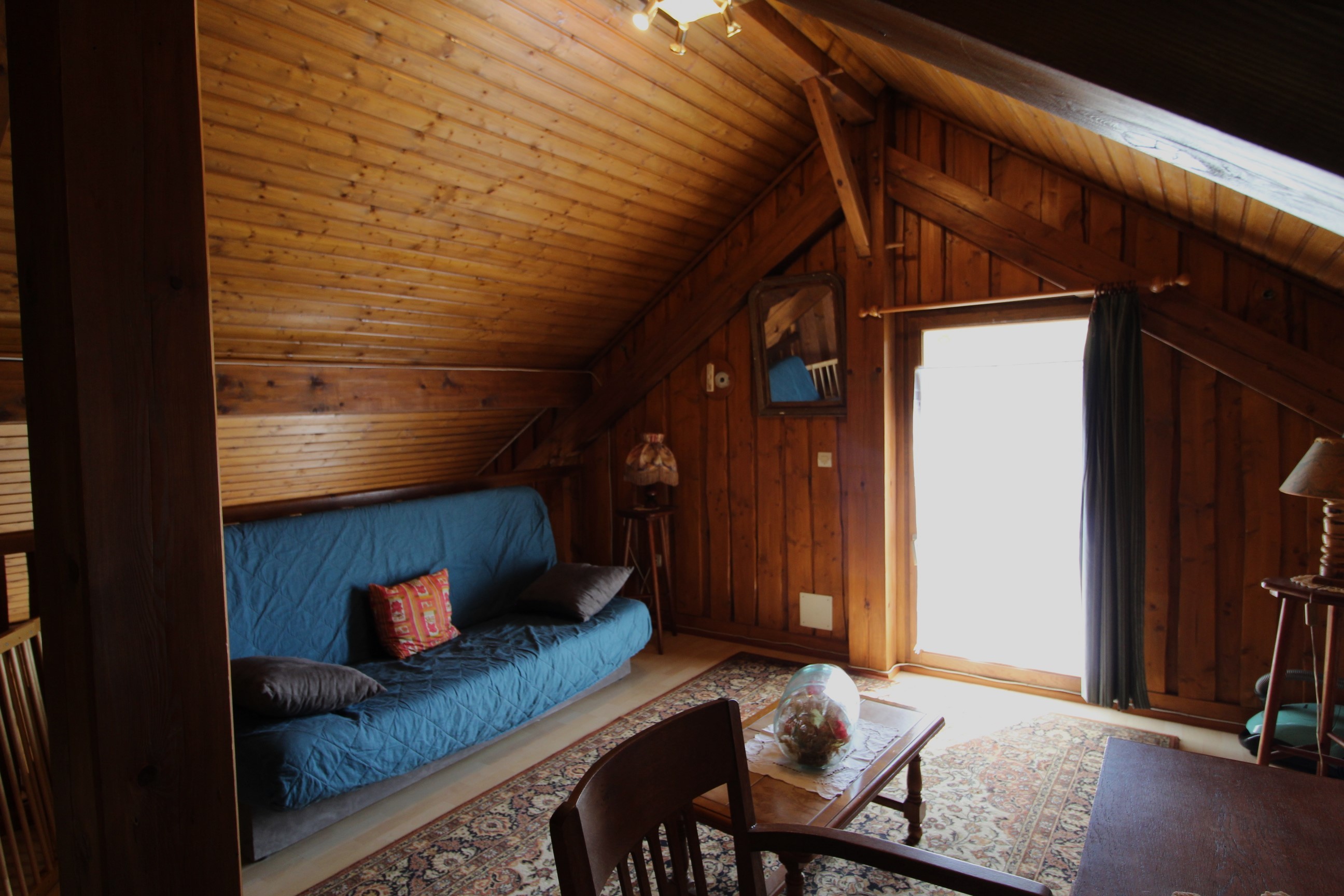 Mezzanine avec clic-clac- La 2 CV Verte