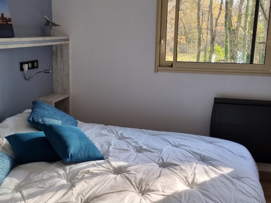 La chambre vue sur la nature