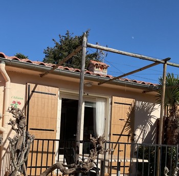 Terrasse ensoleillée