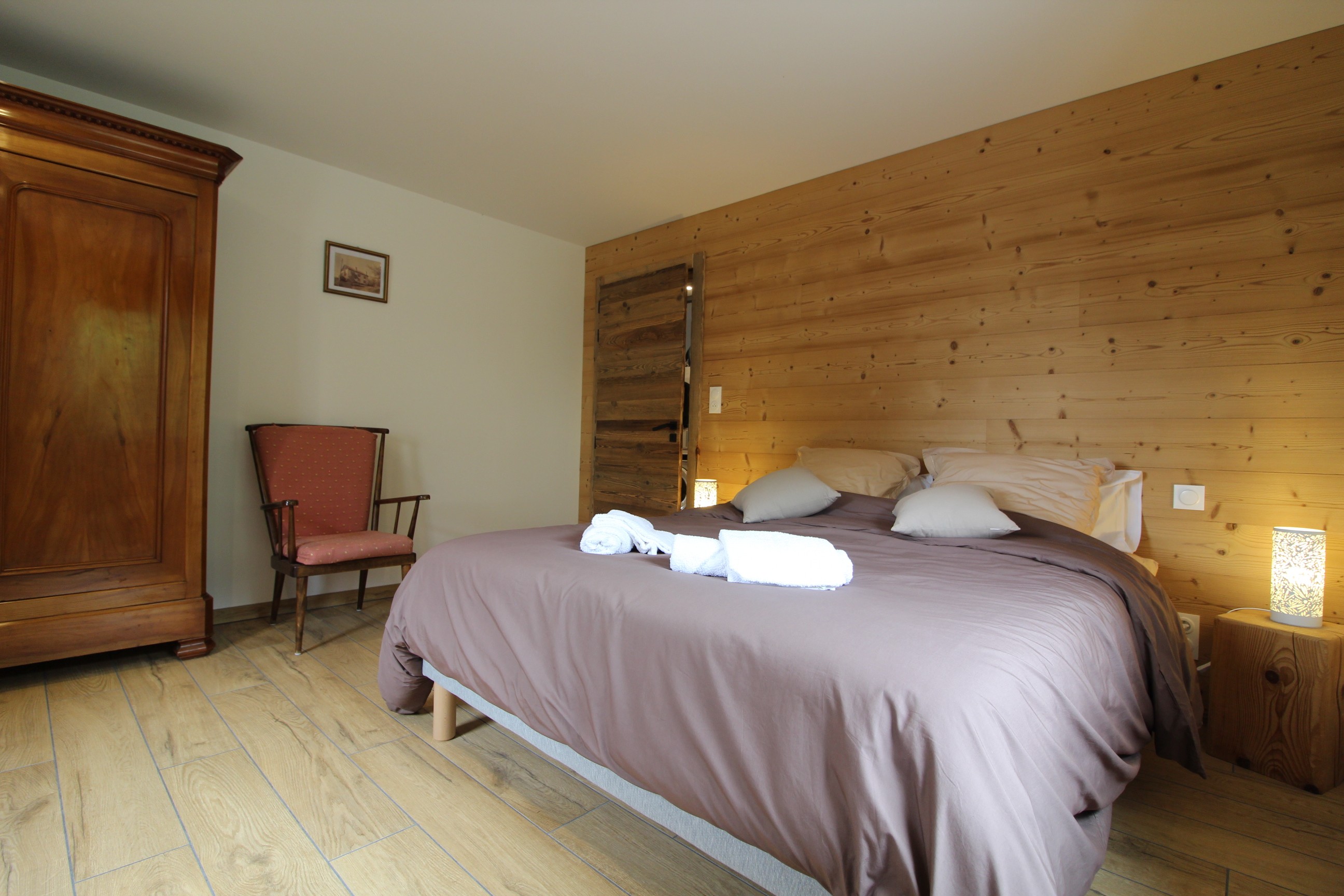 RDC Chambre avec 1 lit 160x200 RDC - La Clé des Champs à Bussang – Gîte de groupe tout confort dans les Hautes Vosges