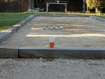 Pétanque et ping-pong