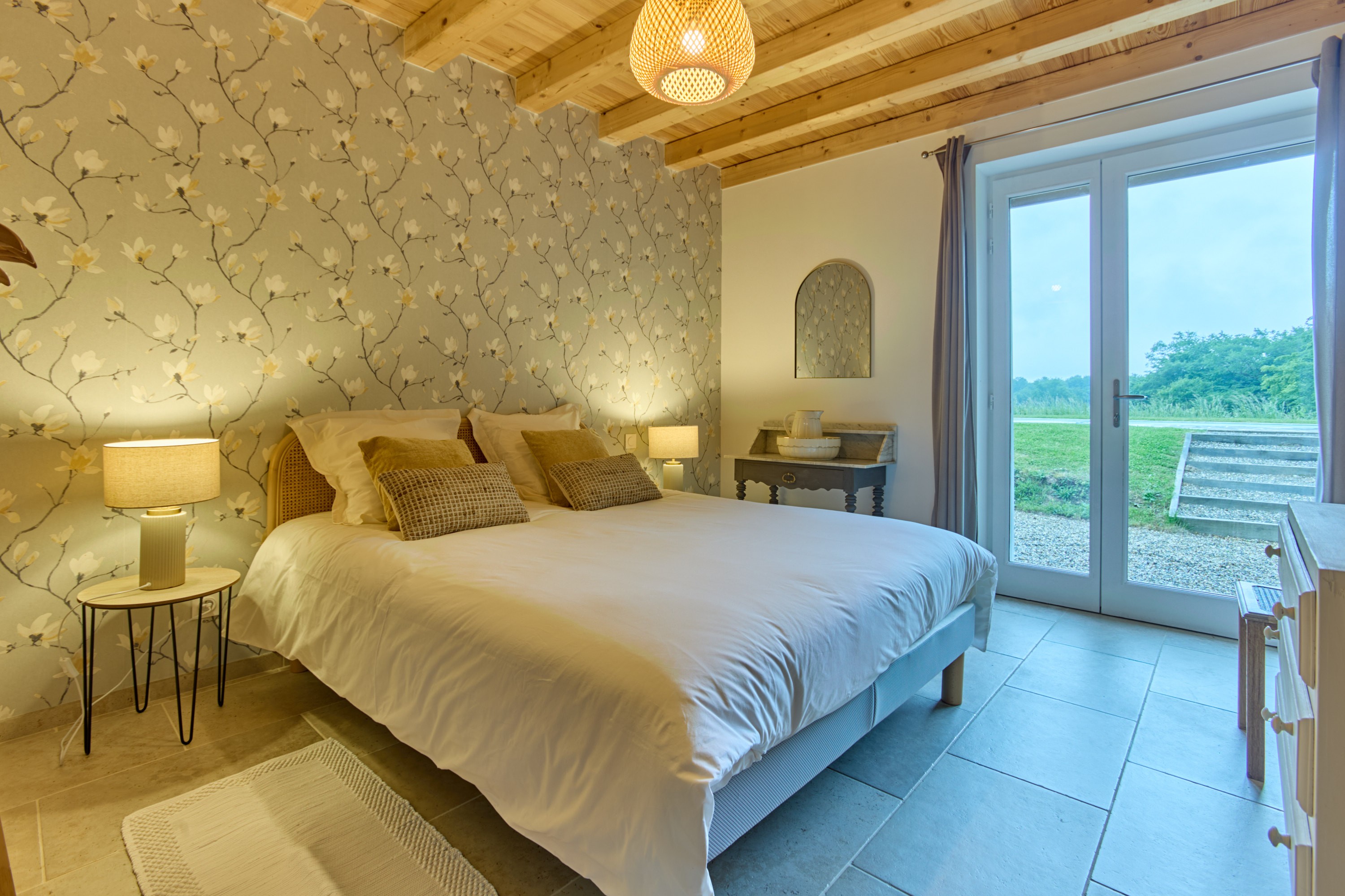 Double room - Gîte de Peyrucolle - Gers